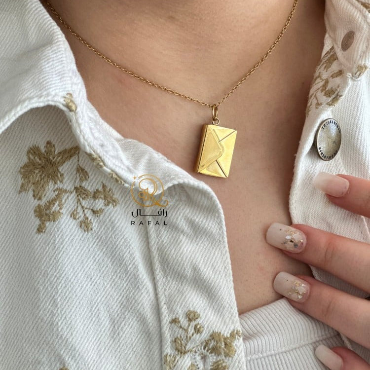 Envelope Love Necklace