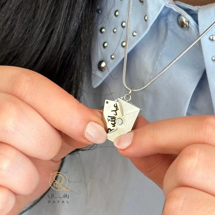 Envelope Love Necklace