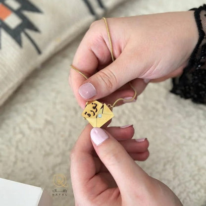 Envelope Love Necklace